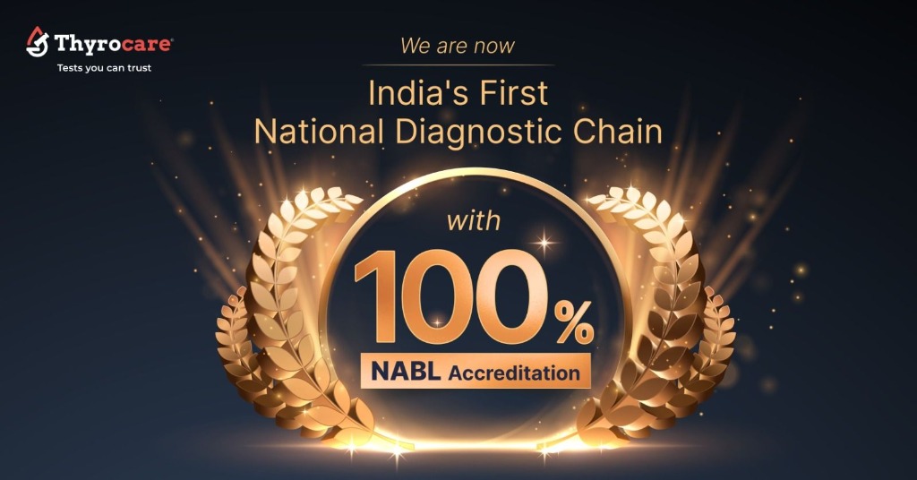 NABL 100% Accreditation