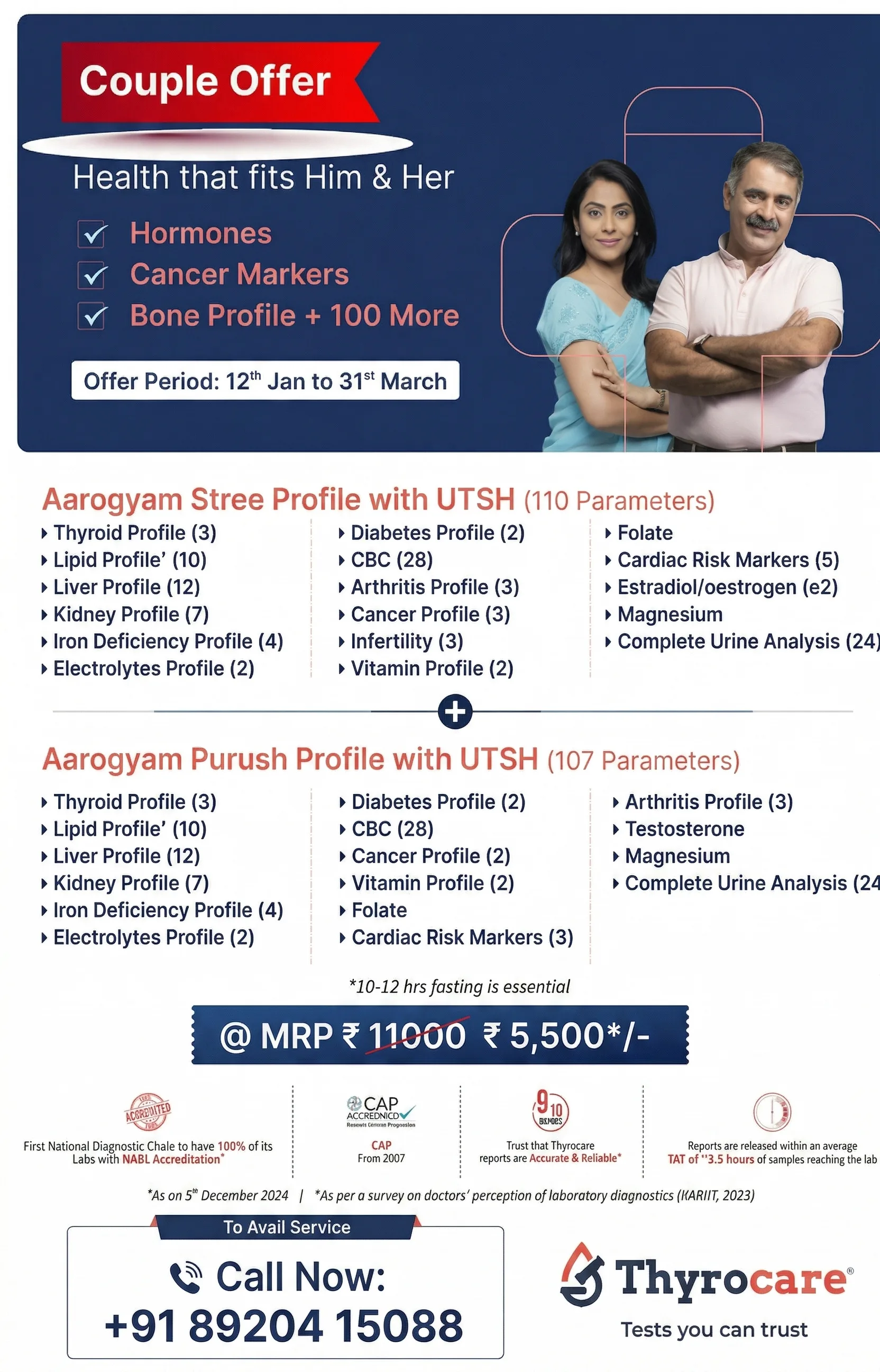 Couple Offer — Stree + Purush Profile @ ₹5500
